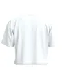 T-shirt court manches courtes Femme UA BRANDED LOGO CROP SS Blanc