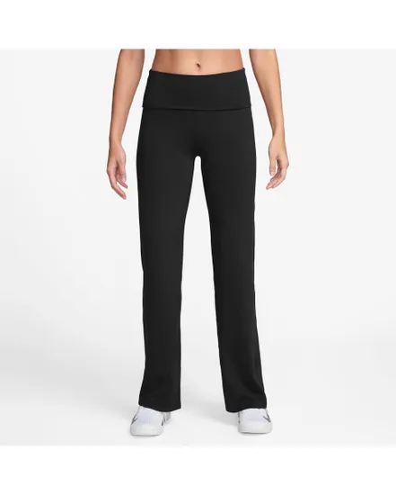 Pantalon Femme W NK DF ONE HR FLDOVR PANT Noir