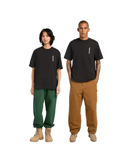 T-Shirt Homme Manches Courtes Logo Ovale Graphique