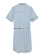 Robe Femme VMSILVIA S/S SHORT DENIM DRESS LCS Bleu