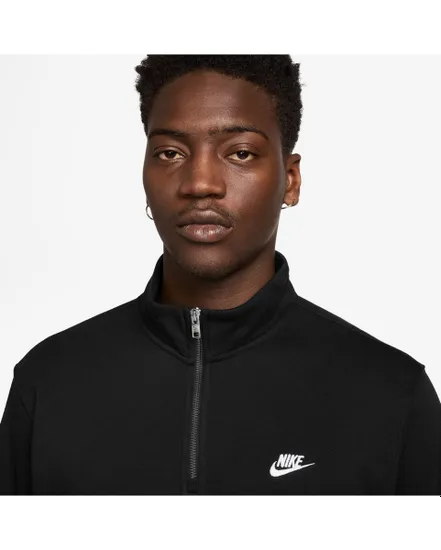 Polaire col zip Homme M NK CLUB BB HZ TOP Noir