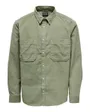 ONSALP RLX 2PKT WASHD CORD LS SHIRT NOOS