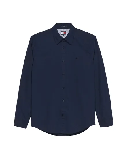 Chemise Homme Popeline Regular Bleu Marine