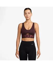 Brassière Femme W NP INDY PLUNGE BRA BOLD Bordeaux