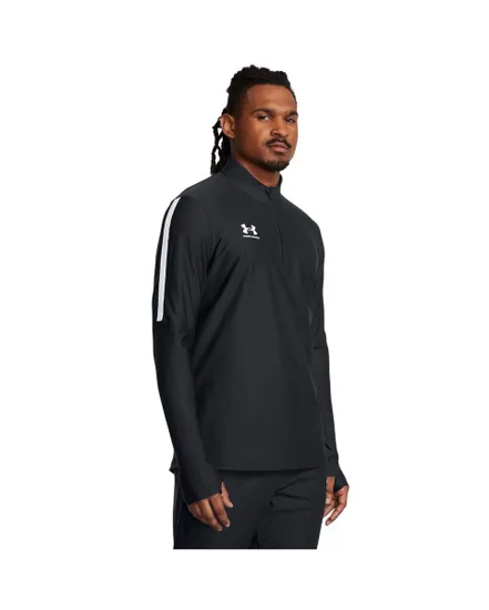 Haut d'entrainement Homme UA M S CH. PRO 1/4 ZIP Noir