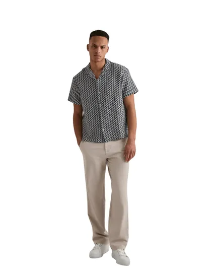 Chemise Homme Jormontauk Crochet Shirt SS SA26 LN