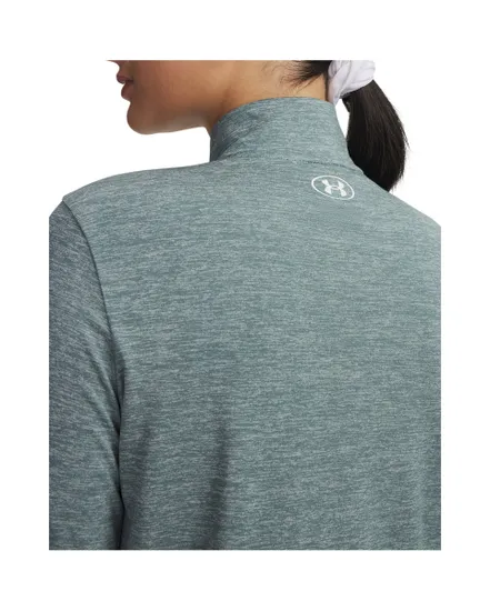 Haut d'entrainement Femme TECH 1/2 ZIP TWIST
