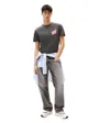 T-shirt col rond Homme REG NOVELTY FAIR TEE EXT Noir