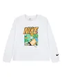 T-shirt manches longues Jeune enfant NKB BBALL NIKE LS TEE Blanc