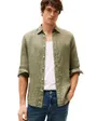 Chemise Homme PIGMENT DYED LI SOLID RF SHIRT Vert