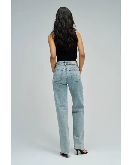 Jean Femme JEANS TRUE STRAIGHT BASIC Bleu