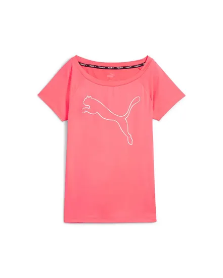 T-shirt Femme W FAV JSY CAT TEE Rose