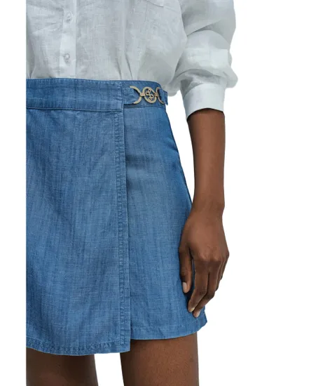 Jupe-Culotte Femme Skort Lightdenim Salsa