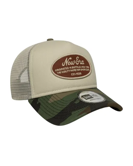 Casquette Unisexe Oval Patch Camo Trucker