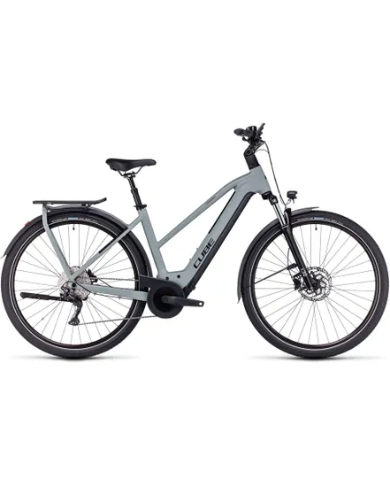 Vélo électrique trekking Femme KATHMANDU HYBRID ONE 750 Gris