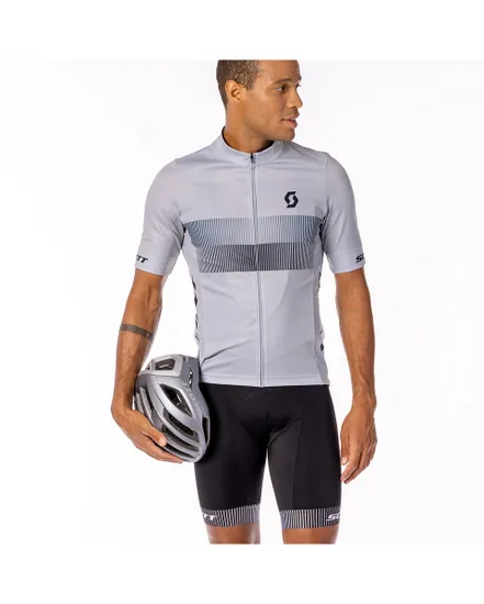 Maillot manches courtes Homme RC TEAM 10 Gris/Bleu