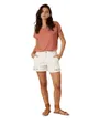 Short Femme Deeluxe Derosa Blanc