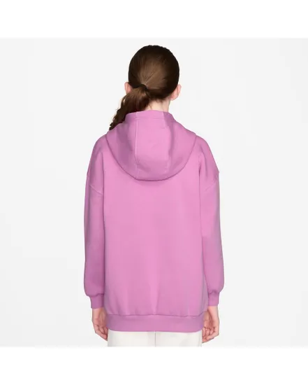 Sweat à capuche Fille G NSW CLUB FLC OVRSZD PO HDY Rose