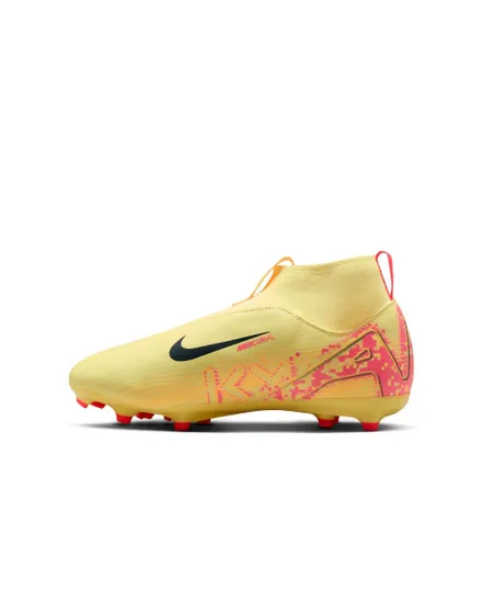 Crampons de football Enfant JR ZM SUPERFLY 10 ACAD KM FGMG Jaune