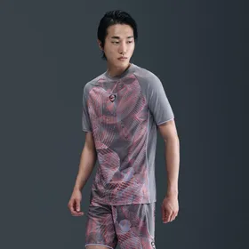 Maillot de football Homme M NK DF ACD+ TOP SS AOP Gris
