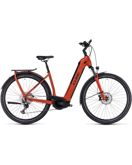 Vélo électrique trekking Unisexe KATHMANDU HYBRID EXC 750 Rouge