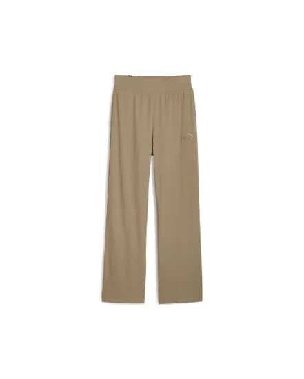 Pantalon de survetement Femme W ESS ELE HW PANT Marron