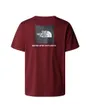 T-shirt Homme M SS BOX NSE TEE Bordeaux