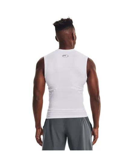 Débardeur Homme UA HG ARMOUR COMP SL Blanc