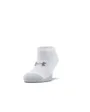 Lot de 3 paires de socquettes Unisexe UA HEATGEAR NO SHOW 3PK Blanc