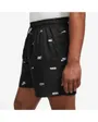 Short Homme M NK CLUB+ WVN FLOW SHORT AOP Noir