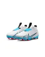 Crampons de football Enfant JR ZOOM VAPOR 15 ACADEMY FG/MG Blanc