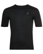 T-shirt manches courtes Homme BL TOP CREW NECK S/S ACTIVE WARM ECO Noir