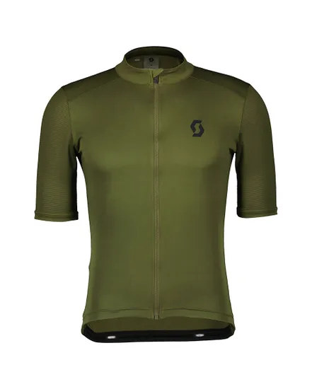 Maillot manches courtes Homme ENDURANCE 10 Vert Sapin/Noir