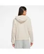 Sweat zip à capuche manches longues Femme W NSW GYM VNTG EASY FZ HOODIE Beige