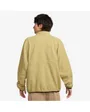 Sweat zip manches longues Homme M NK CLUB+ PLR LS HZ TOP Beige