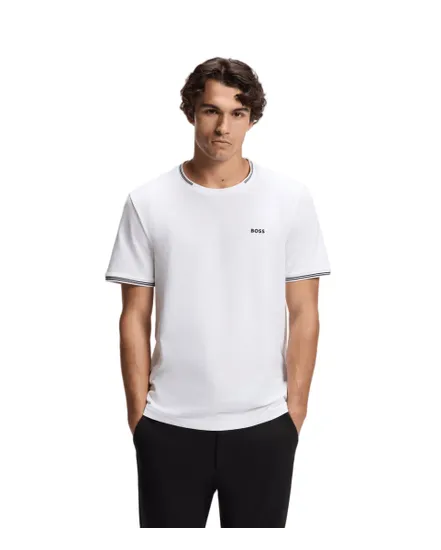 T-shirt col rond Homme TAUL Blanc