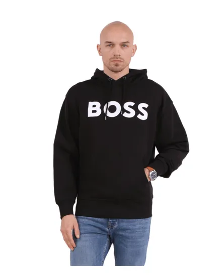 Sweat à capuche Homme WEBASICHOOD Noir