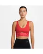 Brassière Femme W NP INDY PLUNGE BRA BOLD Rouge