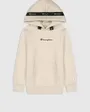 Sweat à capuche manches courtes Enfant HOODED SWEATSHIRT Beige