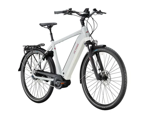 Vélo électrique trekking TRESALO 15 DIAMOND Argent