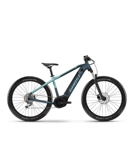 VTT électrique semi rigide Unisexe E-TERU ESSENTIAL Gris/Bleu