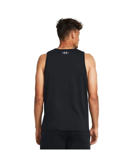 T-Shirt SS Manches Homme UA SPORTSTYLE LOGO TANK Noir