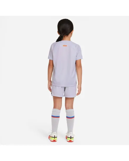 Ensemble football Enfant FCB LK NK DF KIT 3R Blanc