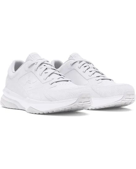Chaussures basses Homme UA EDGE LTHR Blanc