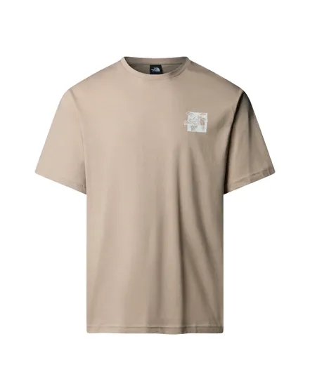 T-shirt Homme M CONNECT RELAXED SS TEE-GRAPHIC Beige