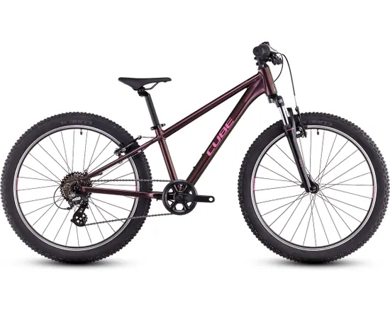 VTT semi rigide Enfant ACID 240 Violet/Rose