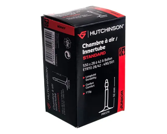 Chambre à air de vélo enfant STANDARD 550x28-42 À BALLON PRESTA