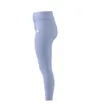 Legging fitness mi-long Femme TE 78 TIG Bleu