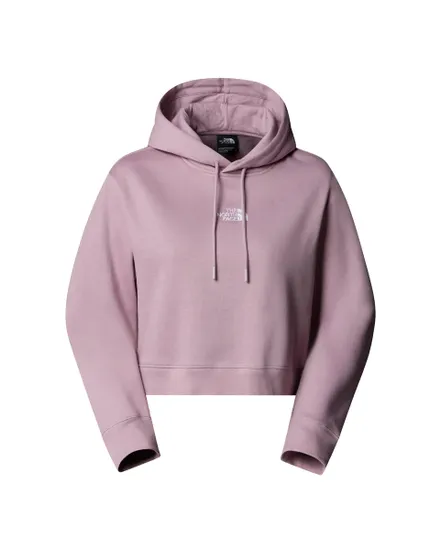 Sweat Femme W ESSENTIAL CROP HOODIE Violet
