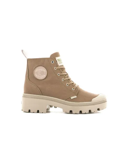 Boots Femme PALLABASE TWILL Beige